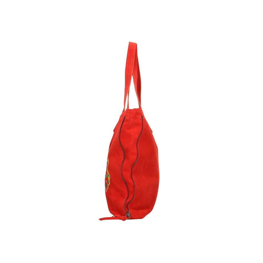 Gave Lux Schultertasche Schmetterlingsstickerei  