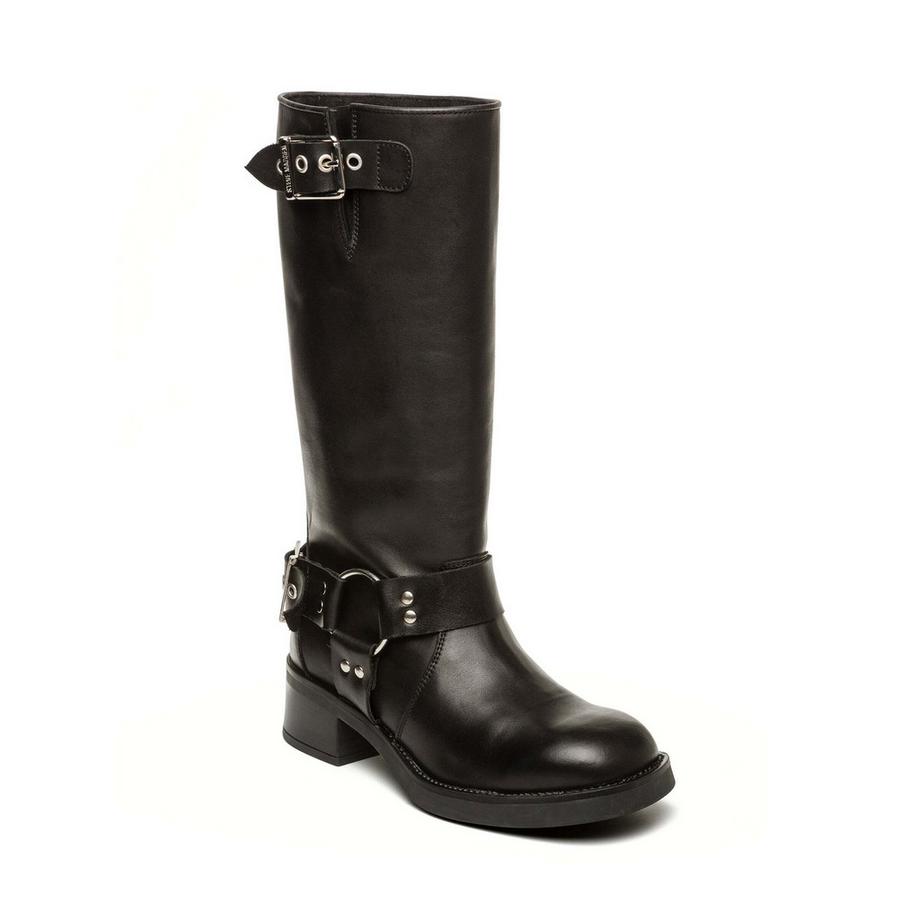 STEVE MADDEN Beau Bottes à Bout Rond Mi-Mollet  