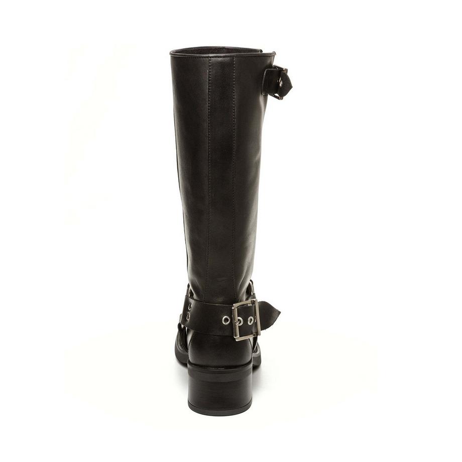 STEVE MADDEN Beau Bottes à Bout Rond Mi-Mollet  