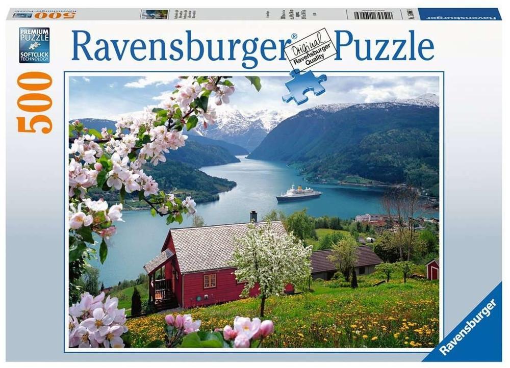 Image of Puzzle Skandinavische Idylle 500 Teile