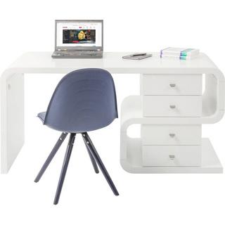 KARE Design Bureau Club Serpent Blanc 150x70cm  