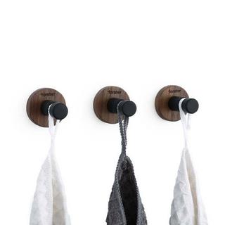 Forster Home Magnetischer Haken Rund Walnuss  