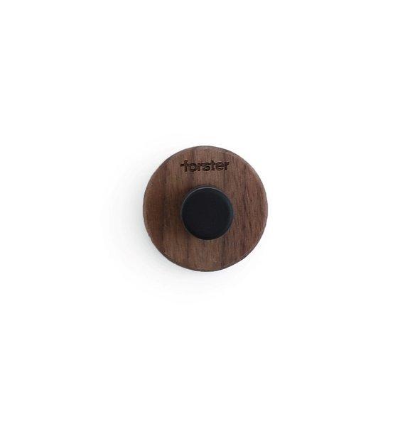 Forster Home Magnetischer Haken Rund Walnuss  