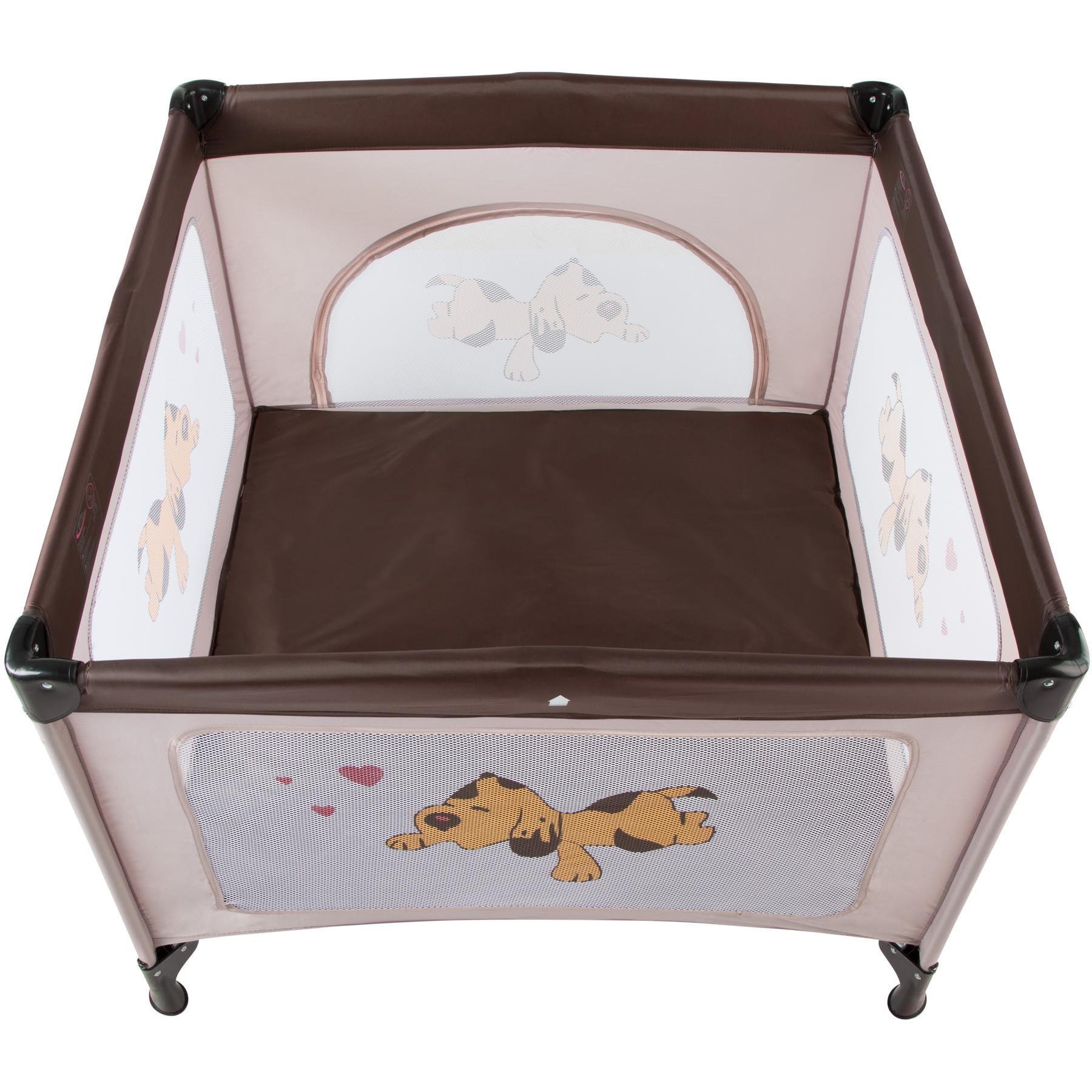 Tectake  Box bambini Tommy Junior 105 x 105 x 78 cm 