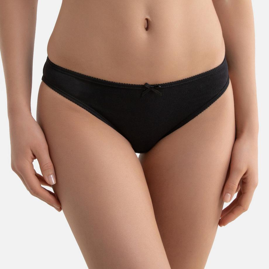 La Redoute Collections 3er-Pack Baumwoll-Stretch Slips  