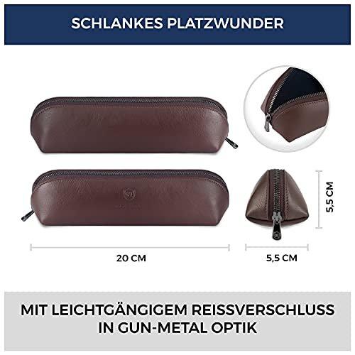 Only-bags.store  Federmäppchen aus echtem Leder 