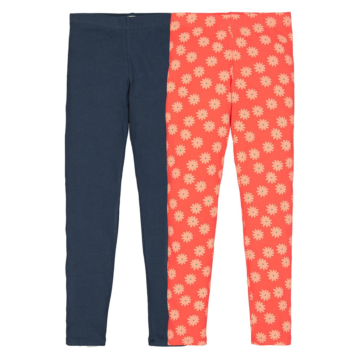 La Redoute Collections  Lot de 2 leggings en coton 