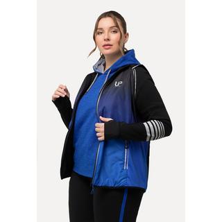 Ulla Popken  2-in-1-Funktionsjacke, Ärmel abnehmbar, Weste, Reflektor 