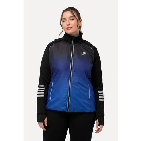 Ulla Popken  2-in-1-Funktionsjacke, Ärmel abnehmbar, Weste, Reflektor 