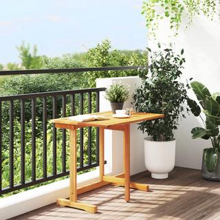 VidaXL tavolo da balcone Legno di acacia  