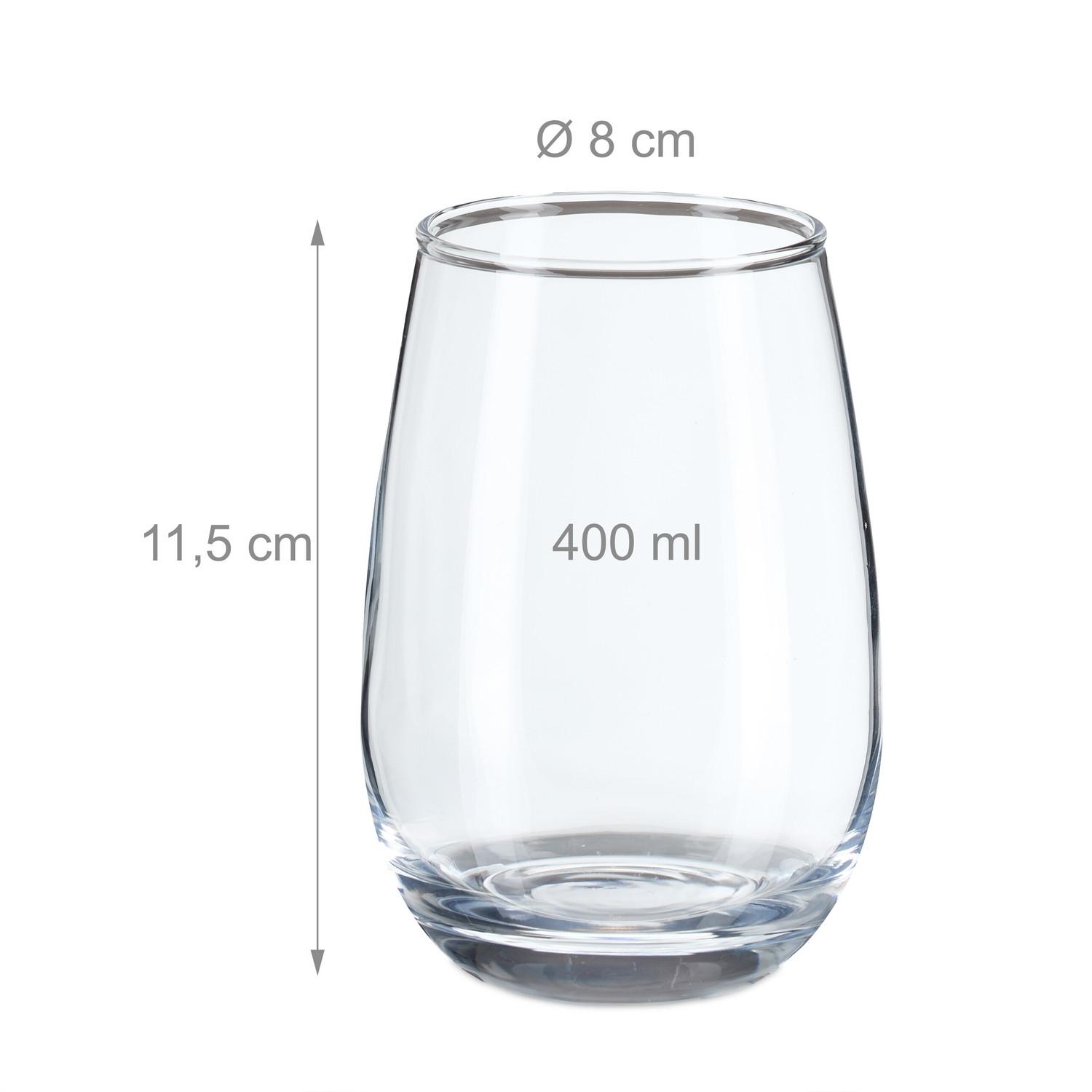 Northix Confezione da 6 bicchieri  