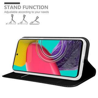 Cadorabo  Housse compatible avec Samsung Galaxy M53 5G - Coque de protection avec fermeture magnétique, fonction de support et compartiment pour carte 