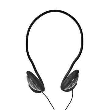 Écouteurs câblés sur l'oreille | 3,5 mm | Longueur du câble: 2,10 m | Noir
