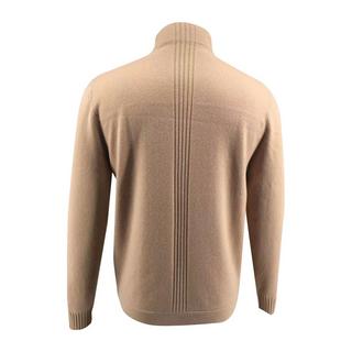 Bellemere New York  Pull à demi-zip en laine mérinos pour hommes 