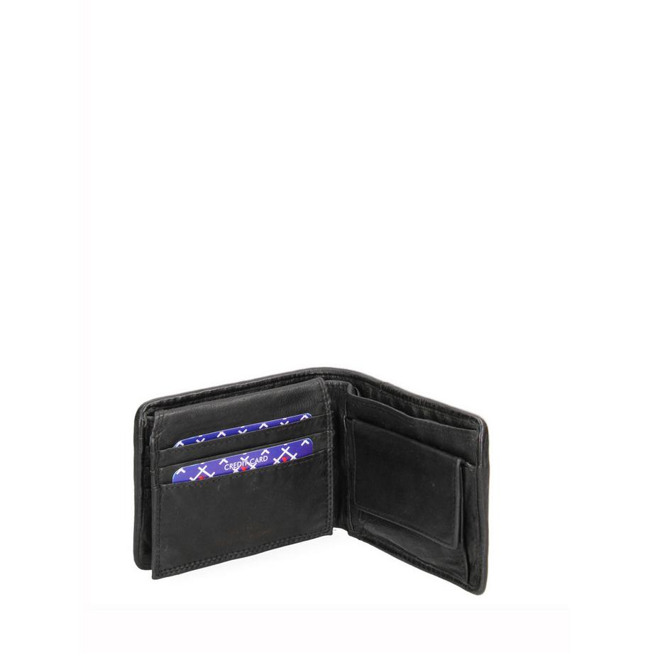 Sergio Valentini Portefeuille Bi-Fold Tressé  