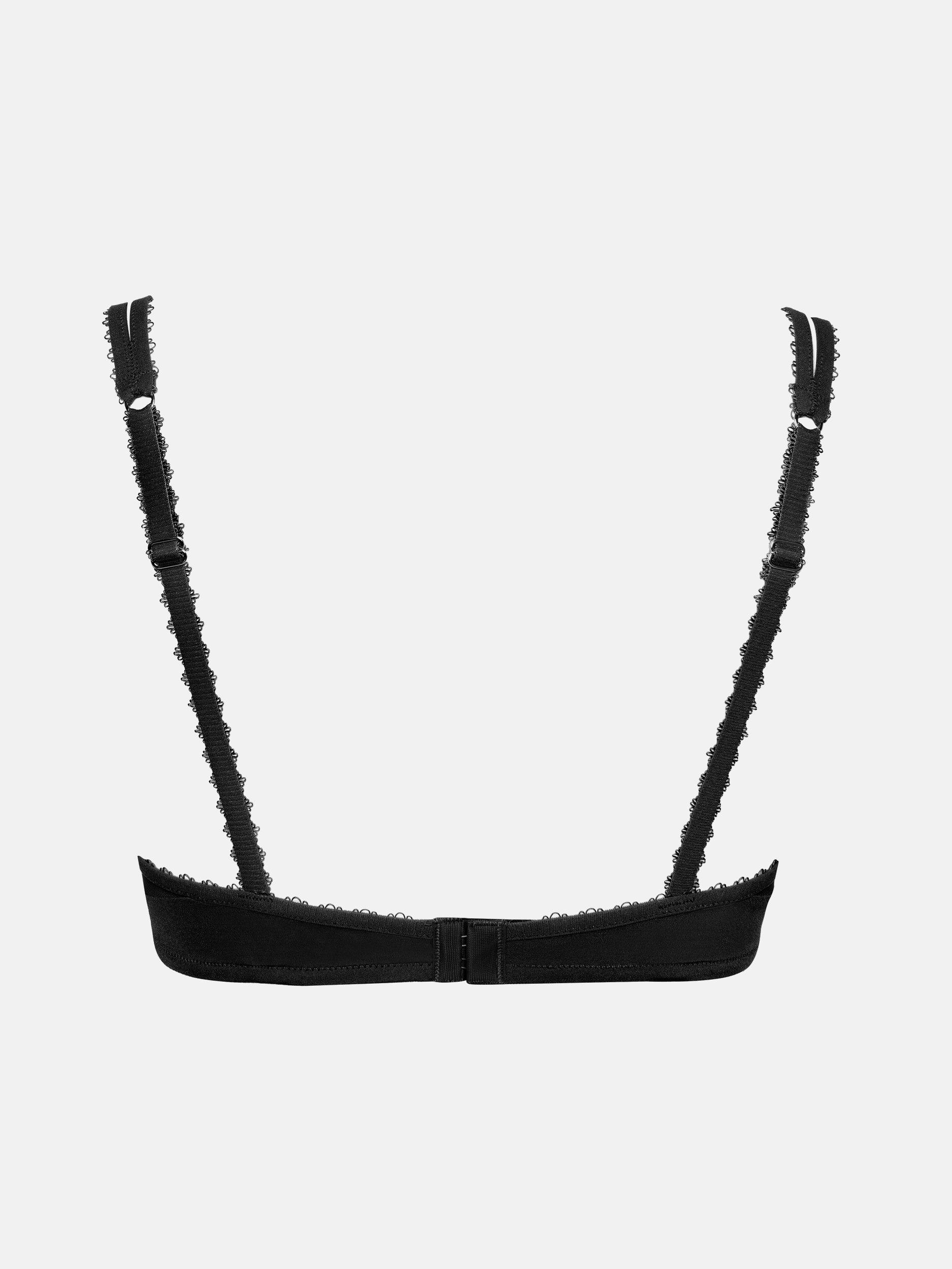 Image of Bügel-bh Pfingstrose Damen Schwarz B/75