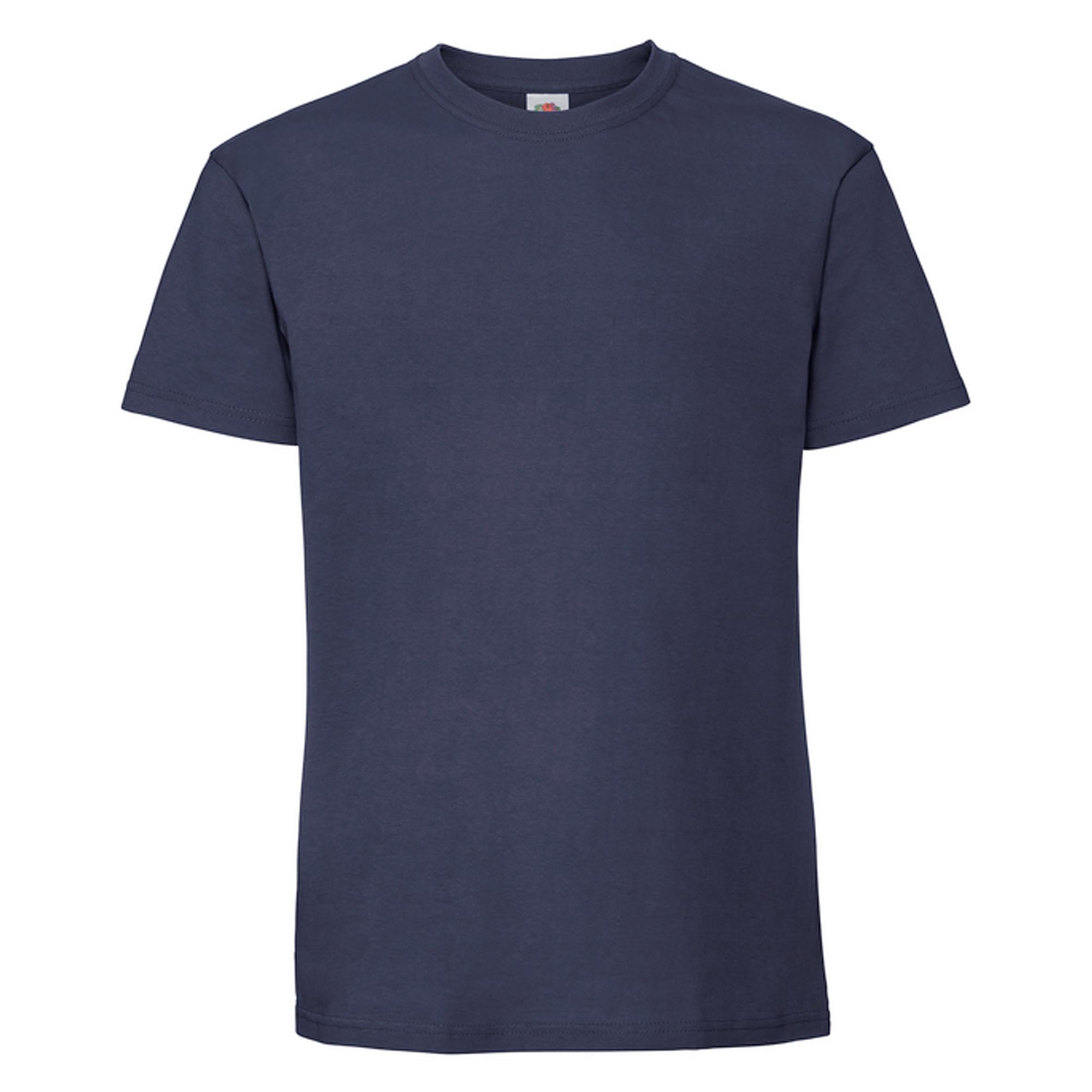Image of Iconic Premium Tshirt Herren Marine XL