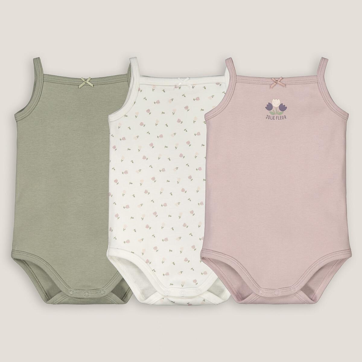 Image of 3er-pack Trägerbodys Unisex Multicolor 3 mesi