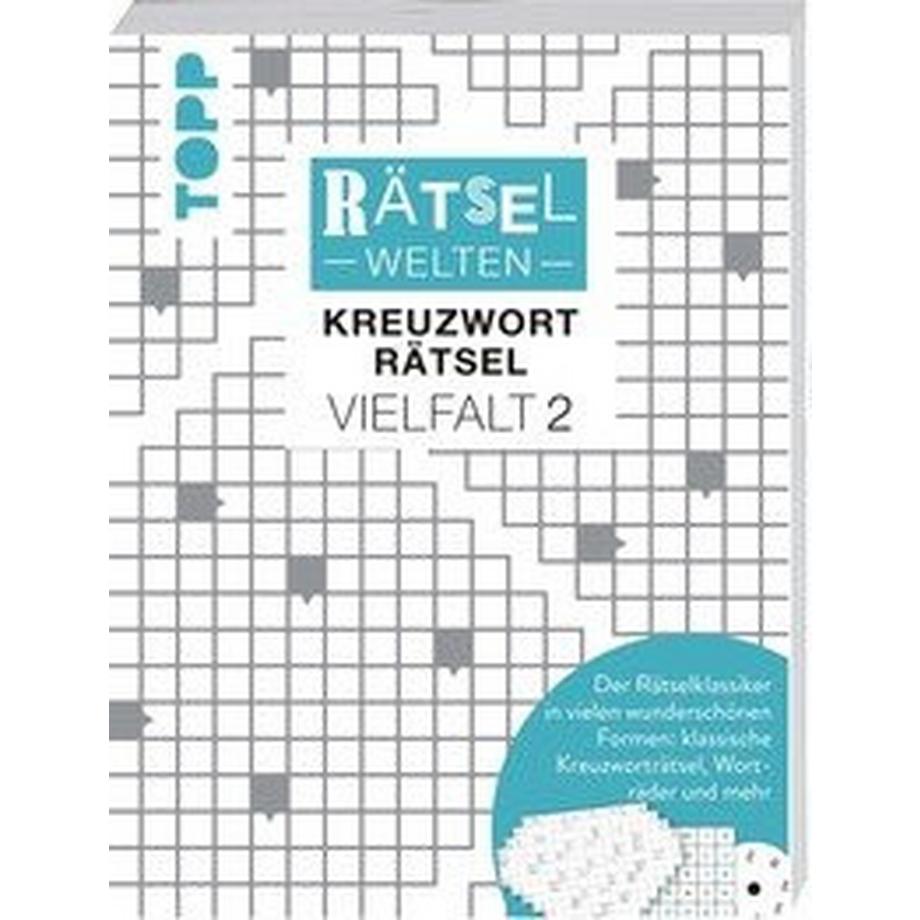 Frech  Rätselwelten - Kreuzworträtsel Vielfalt 2 - Der Rätselklassiker in vielen wunderschönen Formen: klassische Kreuzworträtsel, Worträder und mehr 