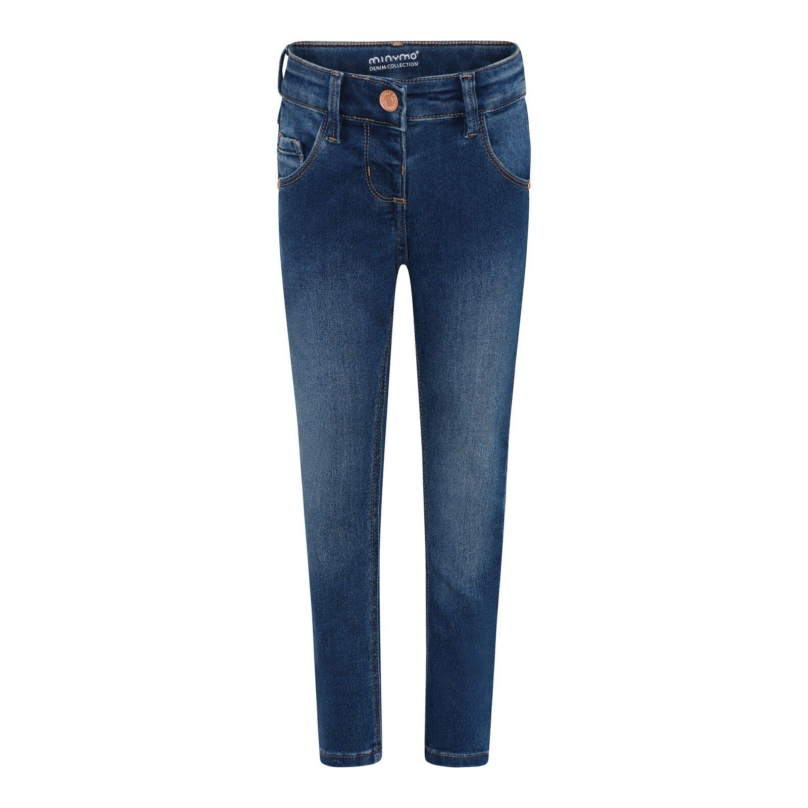 Image of Mädchen Jeans Strech Denim Unisex Blau 134