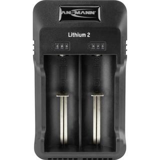 ANSMANN  Lithium 2 Rundzellen-Ladegerät LiIon, NiCd, NiMH 10340, 10350, 10440 