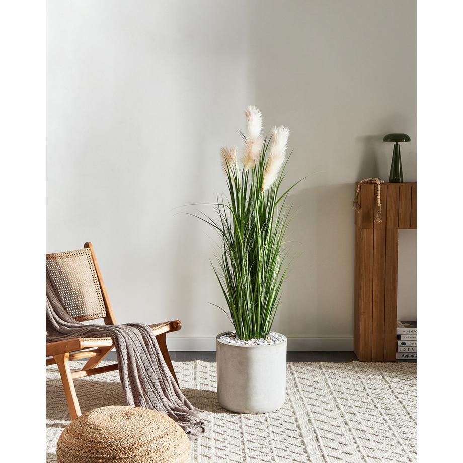 Beliani Plante artificielle en Matière synthétique  PAMPAS GRASS  