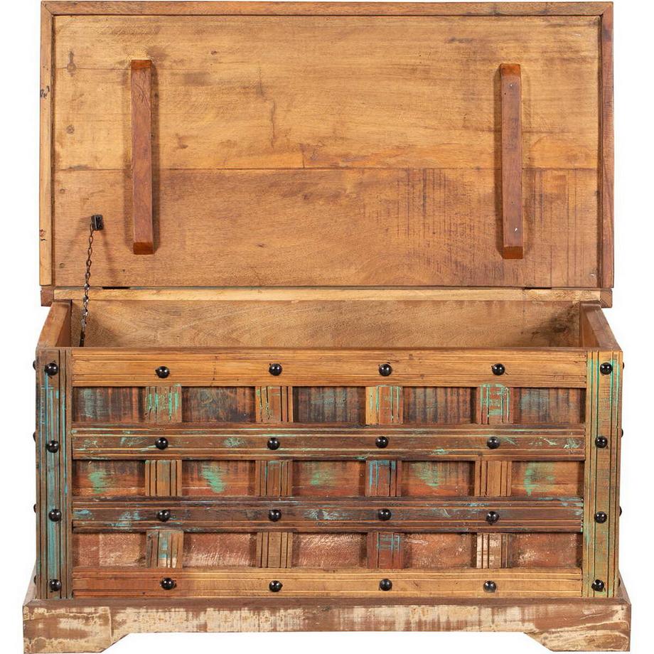 mutoni Coffre Kalanka Mango brun 90x90  