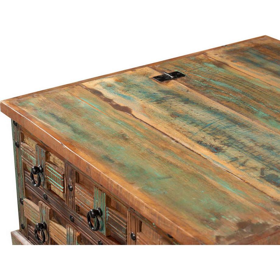 mutoni Coffre Kalanka Mango brun 90x90  