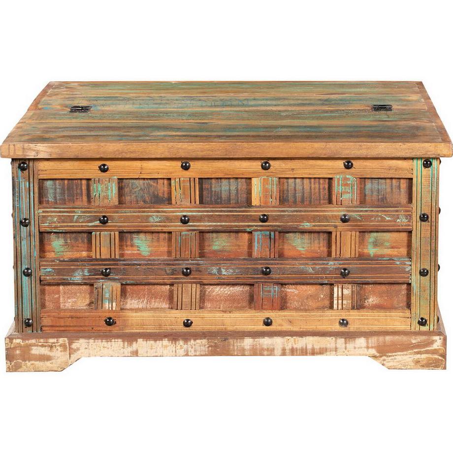 mutoni Coffre Kalanka Mango brun 90x90  