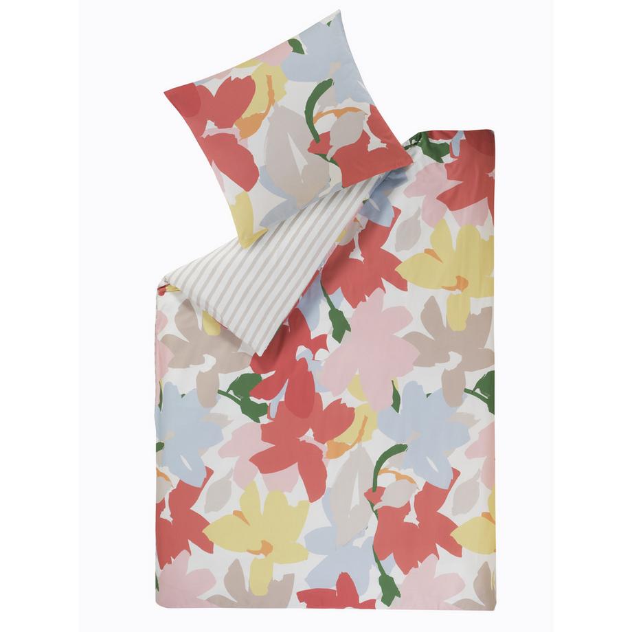 ESPRIT Rose Taie d'oreiller à motif floral  
