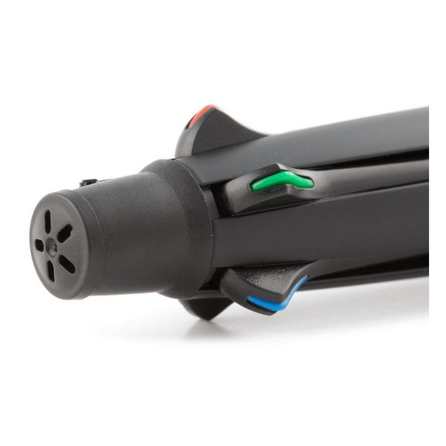 uni-ball Uni-Ball Jetstream 4&1 Nero, Blu, Verde, Rosso Penna in gel con cappuccio 1 pz  