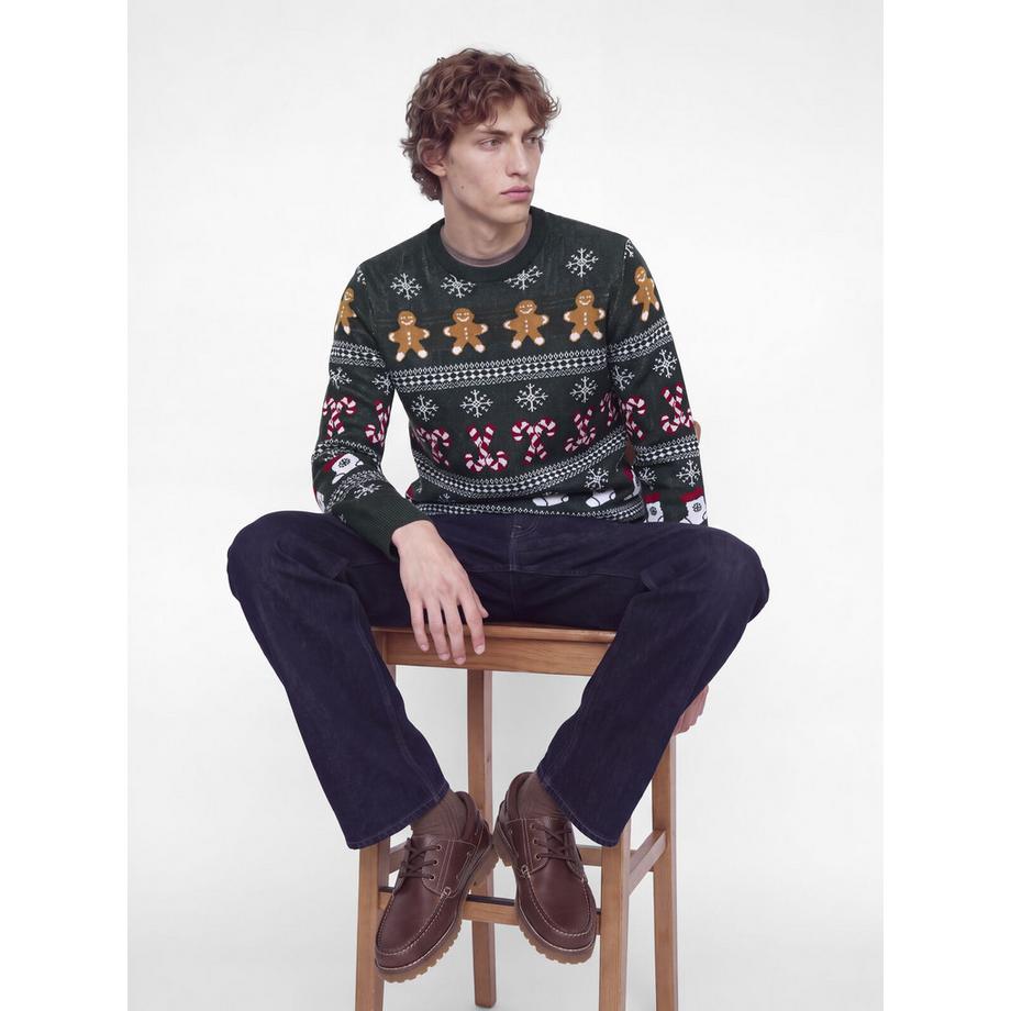JACK & JONES Weihnachtspullover  