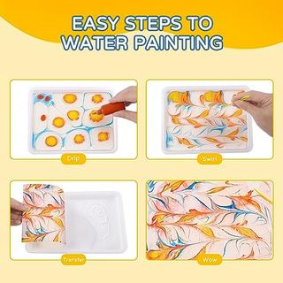 Activity-board  Peinture à l'eau pour enfants - 12 couleurs de peinture à l'eau, set de peinture à l'eau, art et artisanat pour les filles et les garçons, set d'artisanat pour les activités 