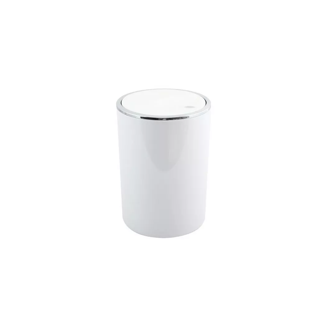 Poubelle à bascule Kamaka 6L Blanc MSV