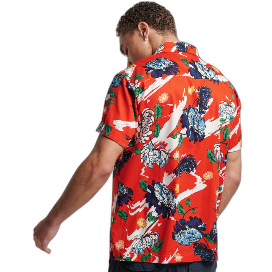 Superdry Camicia Hawaiana Maniche Corte  