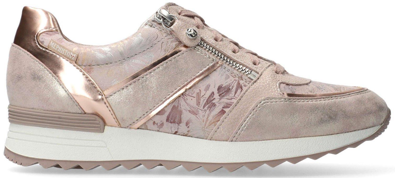 Image of Toscana - Leder Sneaker Damen Rosa 37.5