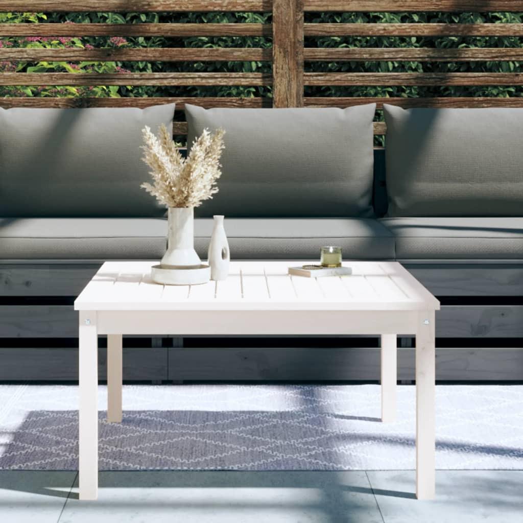 VidaXL Table de jardin bois de pin  