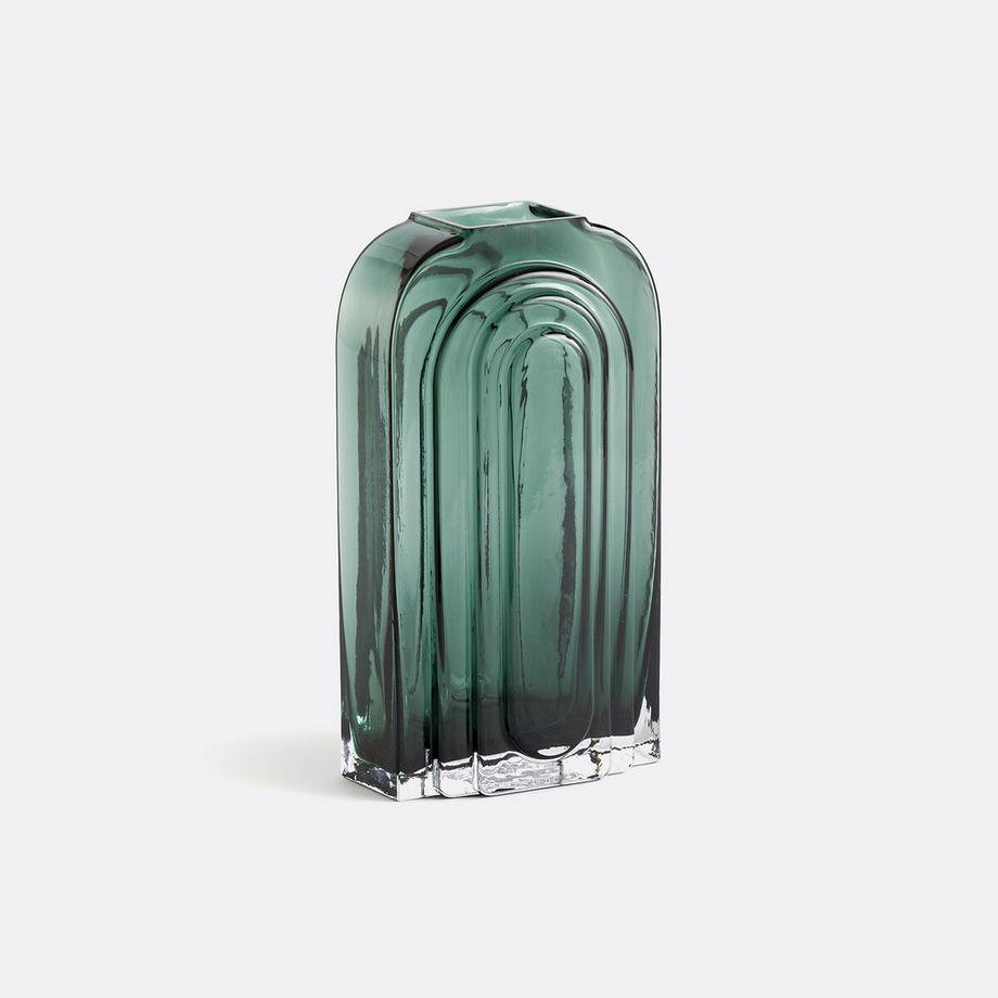 Vase en verre H25 cm