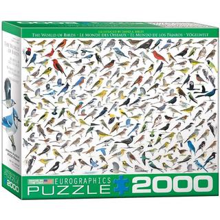 Eurographics  Puzzle Die Welt der Vögel (2000Teile) 