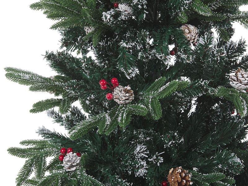 Beliani Sapin de Noël en PVC Traditionnel DENALI  