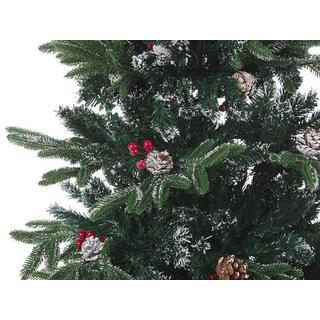 Beliani Sapin de Noël en PVC Traditionnel DENALI  