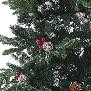 Beliani Sapin de Noël en PVC Traditionnel DENALI  