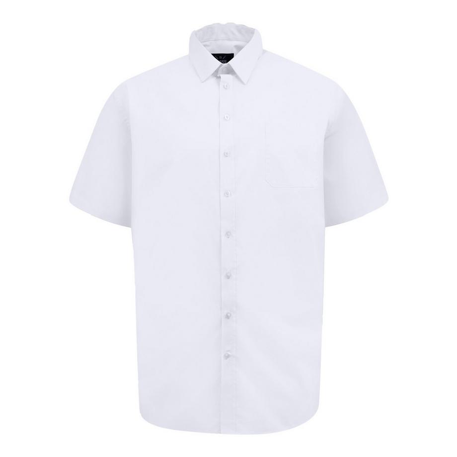 Chemise Extensible Manches Courtes Grande Taille Lucas