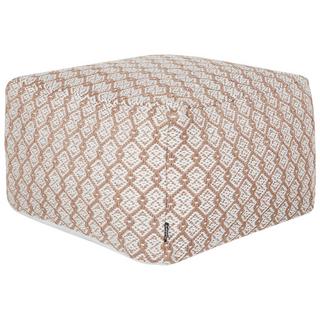 Beliani Pouf en Polyester Boho SHORAN  