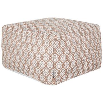 Pouf aus Polyester Boho SHORAN