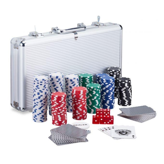 B2X  Borsa da poker con 300 fiches 