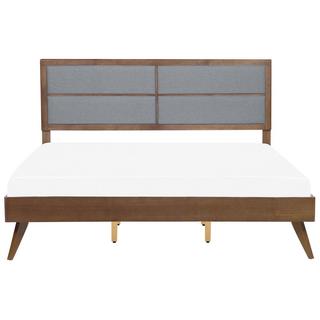 Beliani Bett mit Lattenrost aus MDF-Platte Retro POISSY  