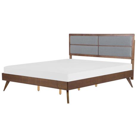 Beliani Bett mit Lattenrost aus MDF-Platte Retro POISSY  