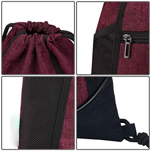 Only-bags.store Tasche mit Kordelzug, wasserdicht, Oxford, Yoga-Tasche, Kordelzug, kleiner Rucksack mit Kordelzug, für Fitnessstudio, Schule, Schwimmen, Pool, Strand, Camping, Reisen  