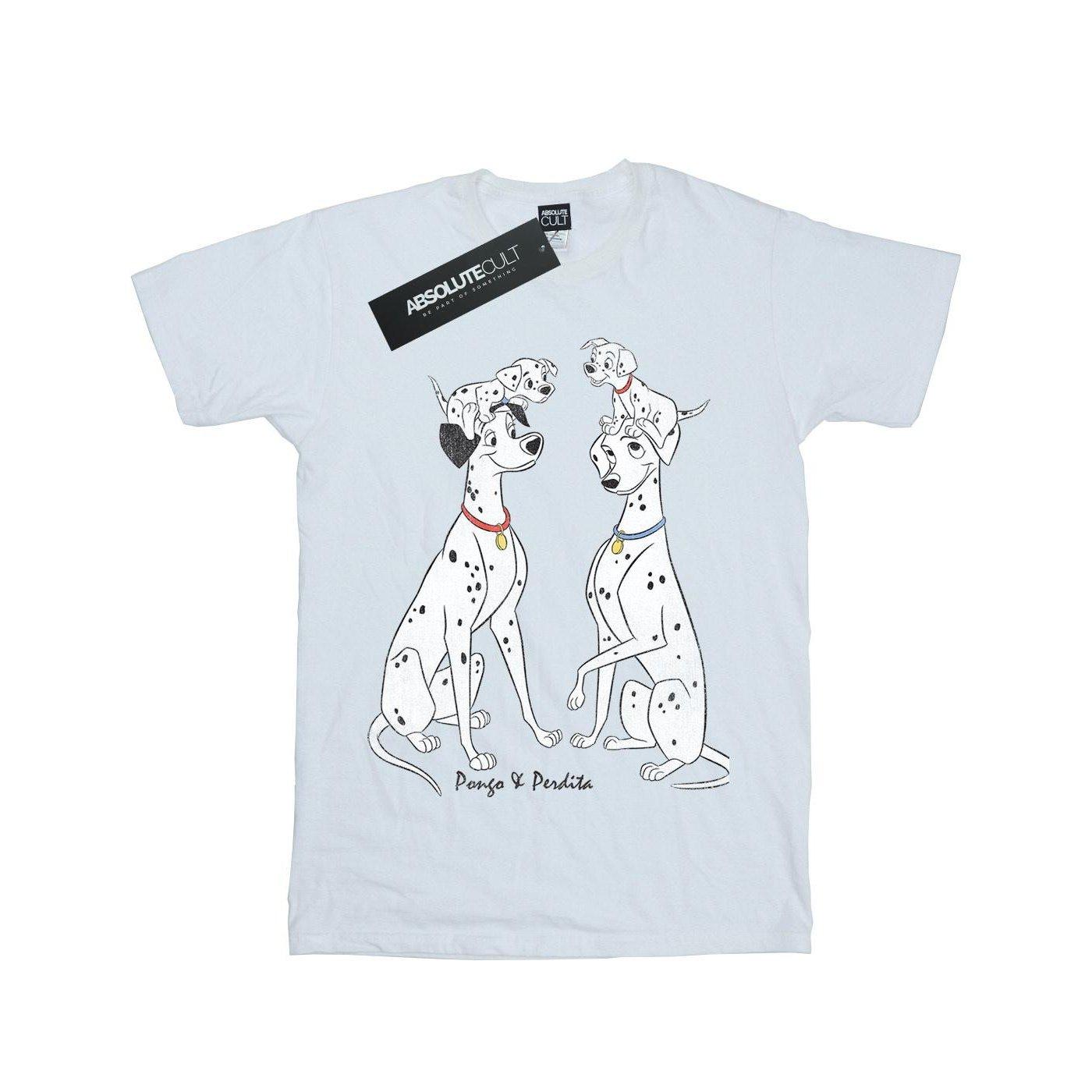 101 Dalmatians  Tshirt PONGO AND PERDITA 